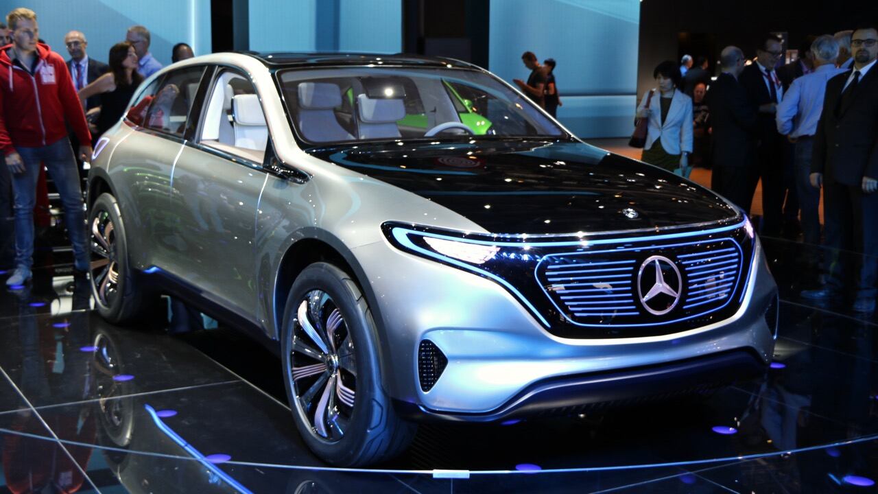 Presentaron el Mercedes-Benz Concept EQ en Auto Expo de la India