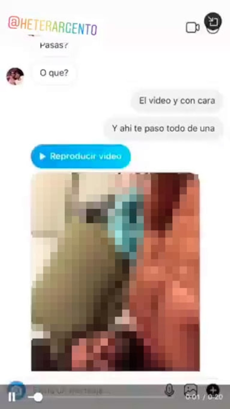 Qué decían los supuestos chats hot que Luciano Castro intercambiaba con otra mujer: la reacción de Sabrina