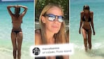 ¡Qué destape! El lomazo en colaless de Marcela Baños en las paradisíacas playas de Tailandia