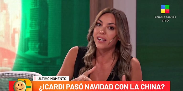 Qué dijo Floppy Tesouro del “triángulo amoroso” entre Wanda Nara, Mauro Icardi y China Suárez