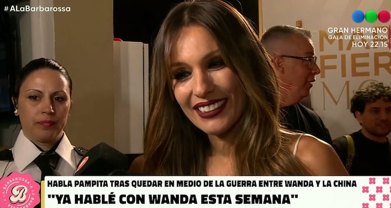 Qué dijo Pampita de los audios de WhatsApp de China Suárez destrozándola