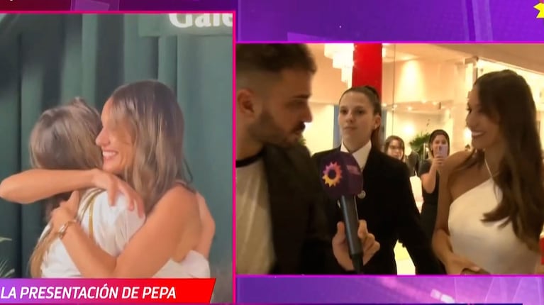 Qué dijo Pampita del encuentro público con la China Suárez