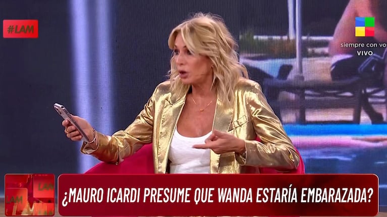 Qué dijo Wanda Nara sobre el explosivo rumor de embarazo de L-Gante