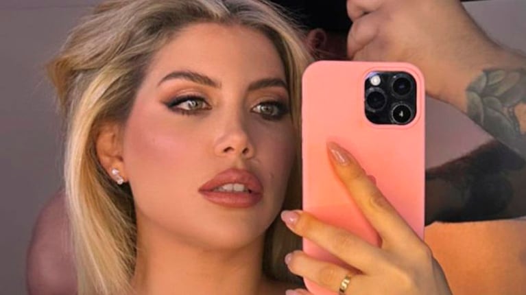 Qué foto tiene Wanda Nara en la funda de su celular, en medio de la explosiva versión de separación de Icardi