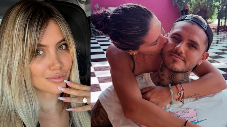 Qué habría hecho Wanda Nara antes de que Mauro Icardi y China Suárez viajara ¿a su casa? en Milán.