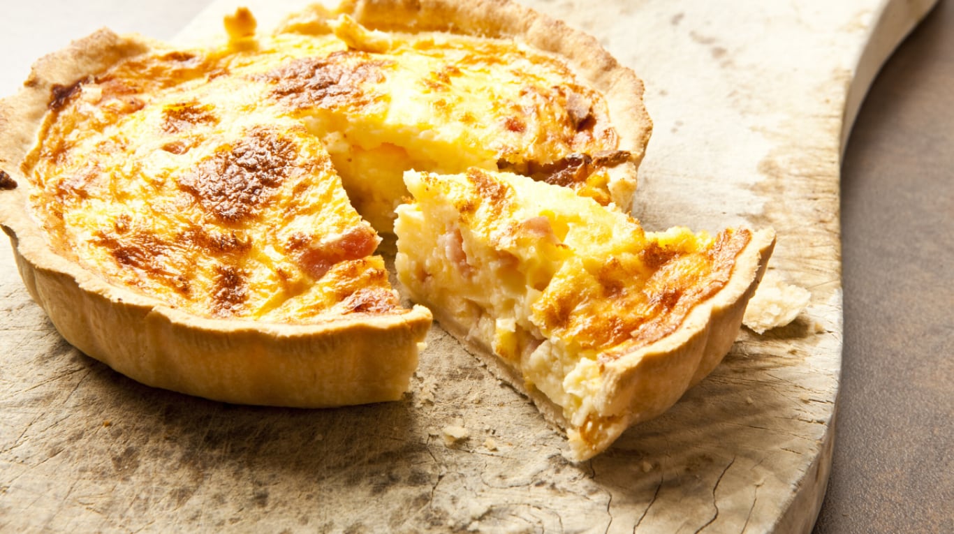 Quiche lorraine: receta simple, paso a paso 