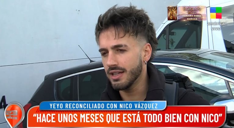 Quién dio el primer paso en la reconciliación de Yeyo De Gregorio y Nico Vázquez, tras la fuerte pelea