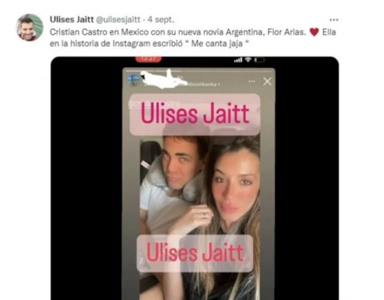 Quién es la nueva novia argentina de Cristian Castro: es argentina, vive en México y ama los autos deportivos