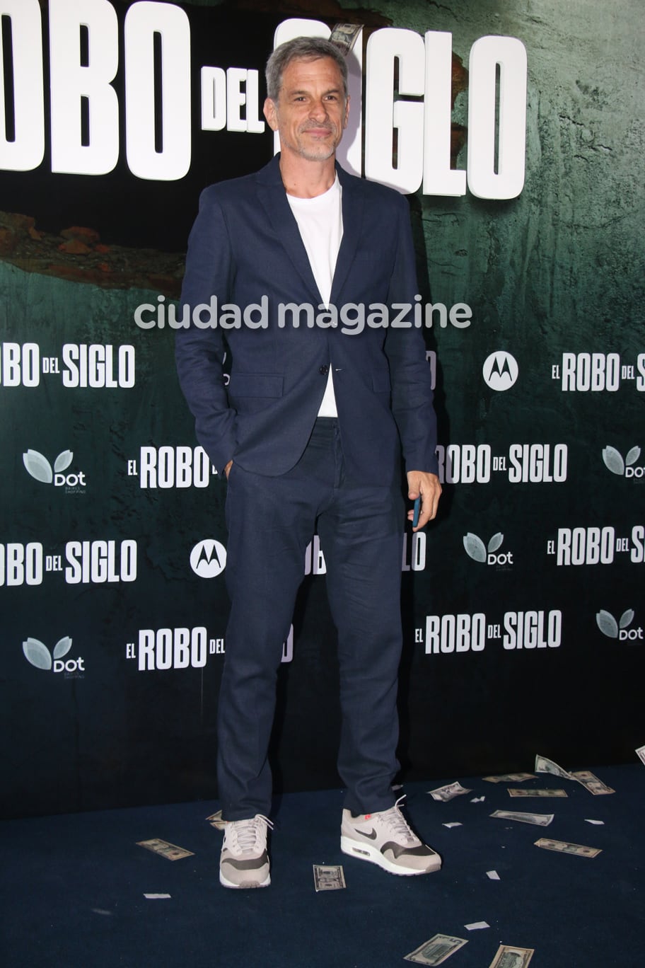 Rafael Ferro en la avant premiere de El Robo del Siglo. (Foto: Movilpress)