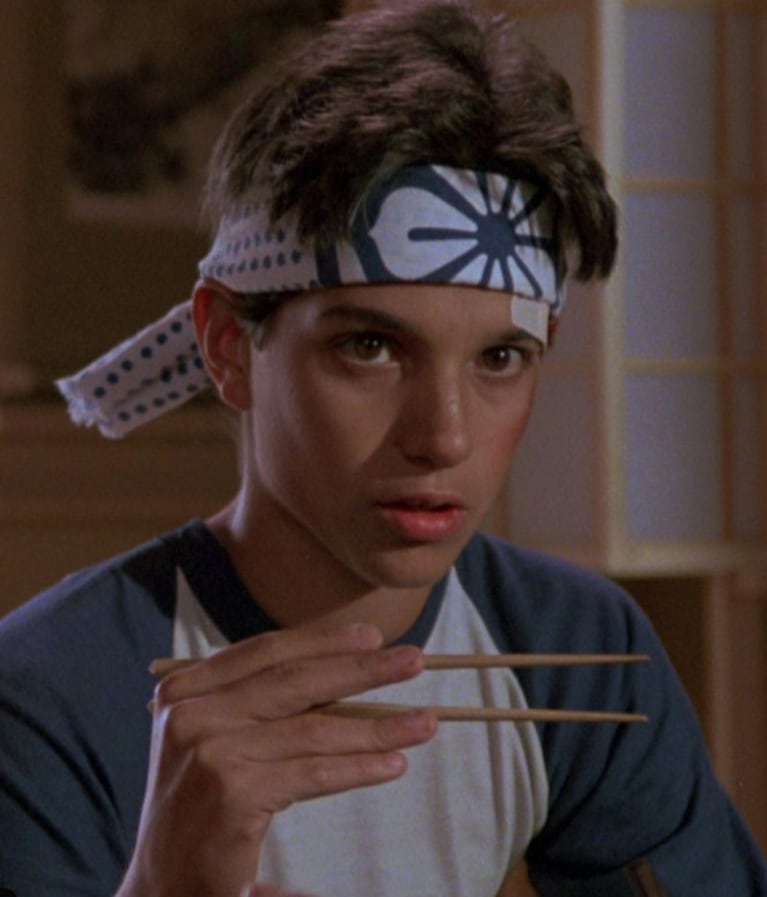 Ralph Macchio en Karate Kid. Foto: Instagram @cobrakaiseries