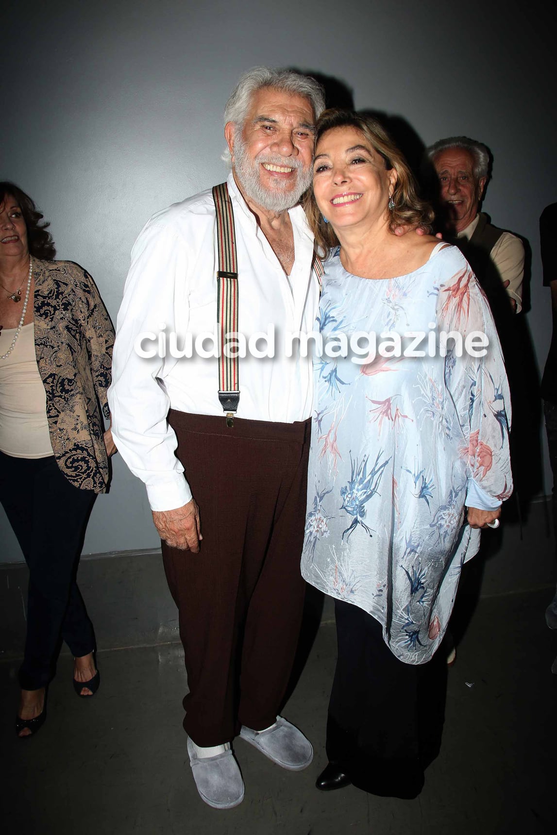 Raúl Lavié, en el estreno de El violinista en el tejado. Foto: Movilpress.