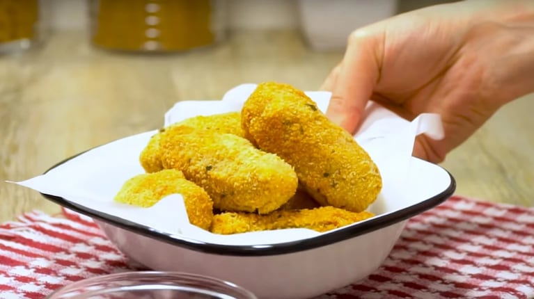 Receta fácil de croquetas de pollo: el paso a paso 