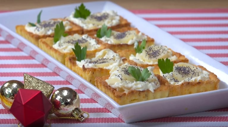 Receta fácil de tarteletas de palmitos navideños: seguí este proceso y sorprende a todos 