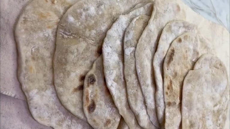 Receta fácil de tortillas de harina de trigo 