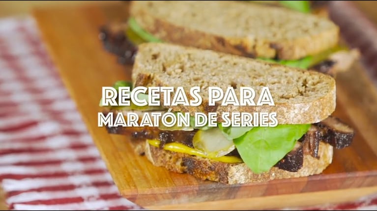 Recetas fáciles para tus maratones de series 