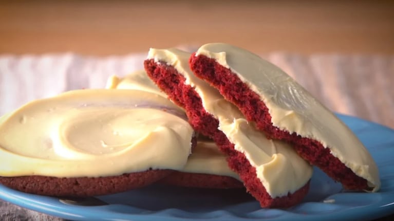 Red velvet cookies: la receta para elevar tus meriendas 