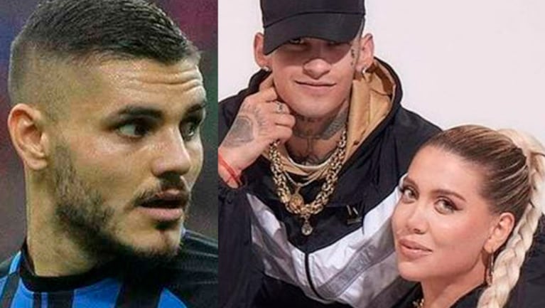 Revelan cómo reaccionó Mauro Icardi ante las imágenes del beso de Wanda Nara con L-Gante.