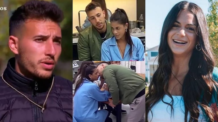 Revelan cómo sigue la relación de Emily Lucius y Martín Salwe fuera de El Hotel de los Famosos (Fotos: Web)