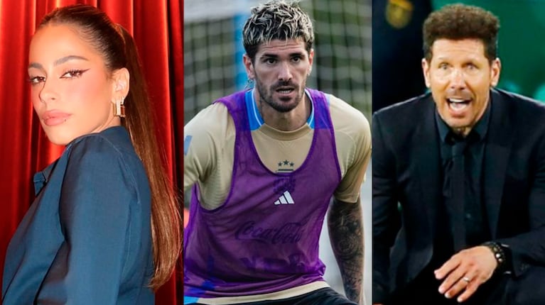 Revelan el conflicto de Rodrigo de Paul con Cholo Simeone por Tini Stoessel.