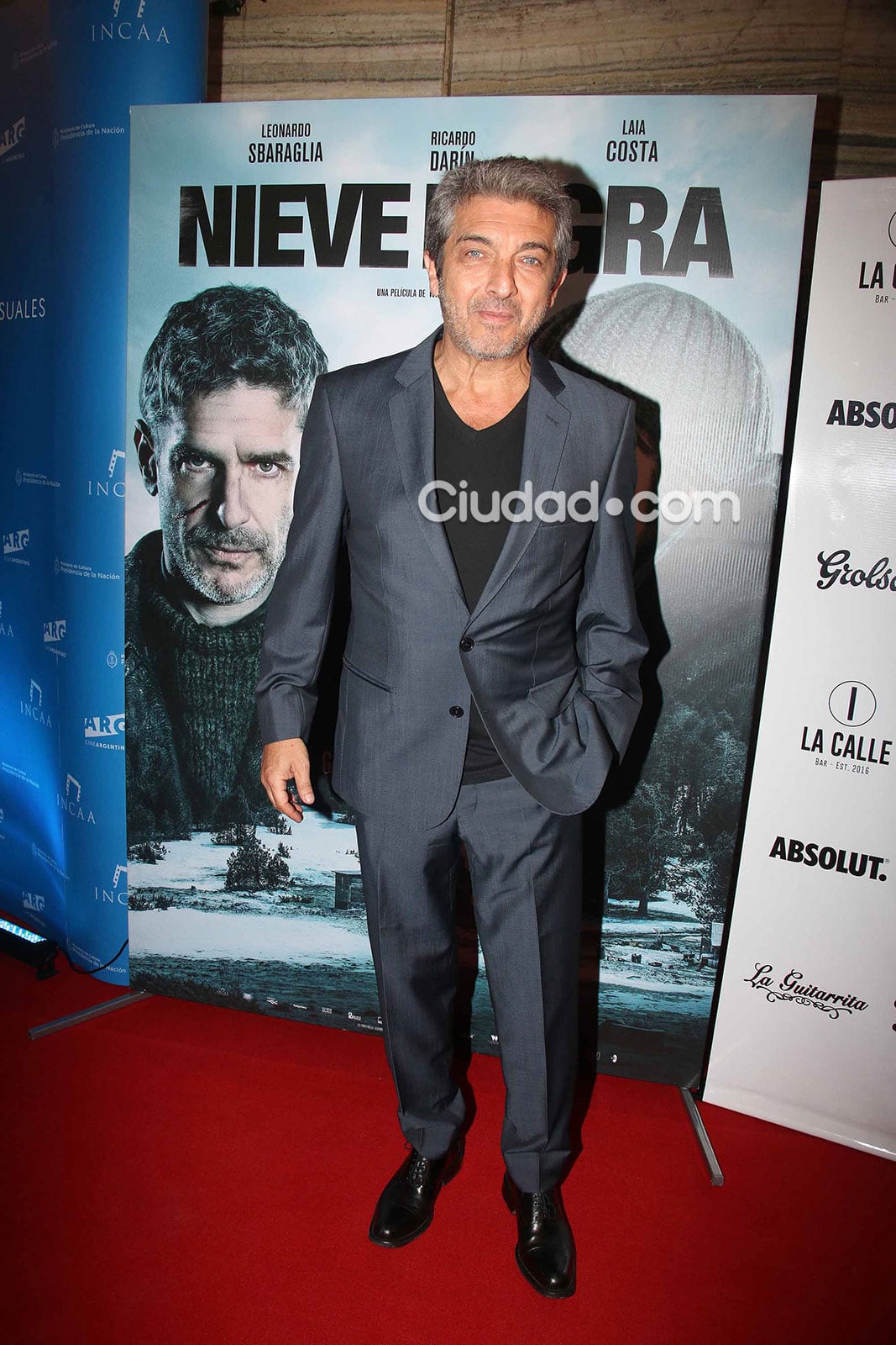 Ricardo Darín en la avant premiere de Nieve Negra. (Foto: MovilPress - Ciudad.com)