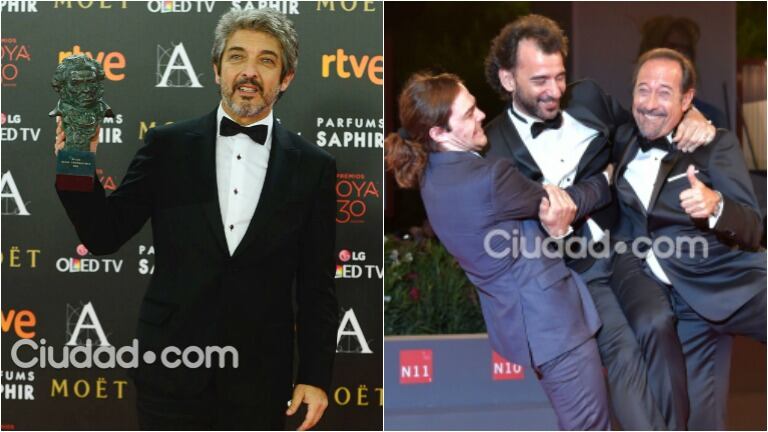 Ricardo Darín, Truman y El Clan triunfaron en los Premios Goya 2016. Foto: AFP