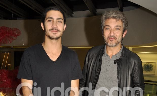 Ricardo Darín y su hijo, El Chino. (Foto: Jennifer Rubio-Ciudad.com)