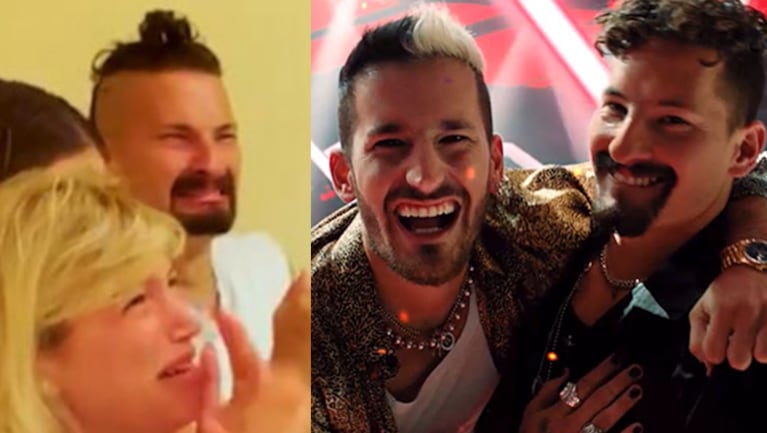 Ricky Montaner se burló de Mau por los memes de su cara llorando ante el embarazo de Evaluna con Camilo Echeverry.