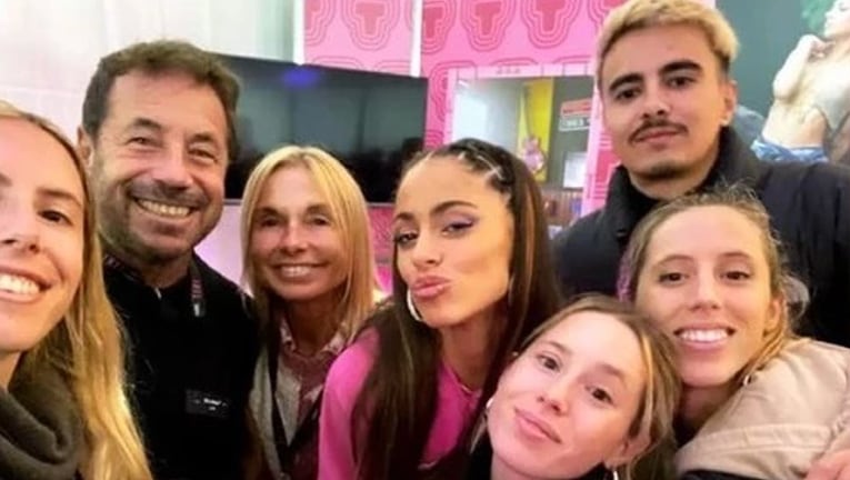 Ricky Sarkany se emocionó ante el debut de su hija Clara como bailarina en el show de Tini Stoessel.