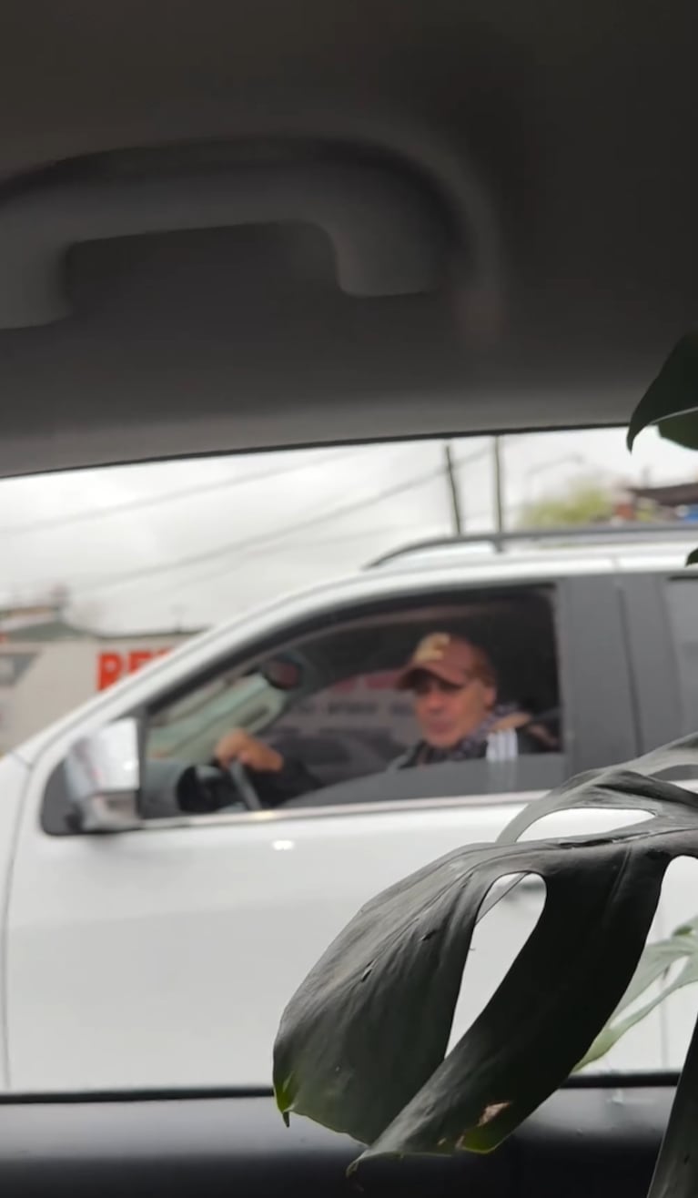 Roberto, el papá de Flor, ayudó a su hija con la mudanza.