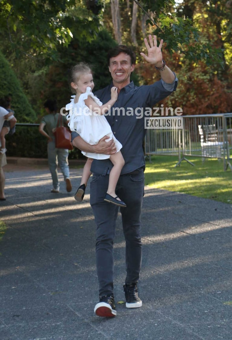 Roberto García Moritán con Ana (Foto: Movilpress)