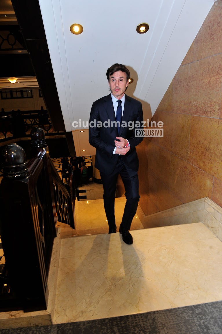 Roberto García Moritán en la cena anual "La sangre nos une" (Foto: Ramiro Souto).