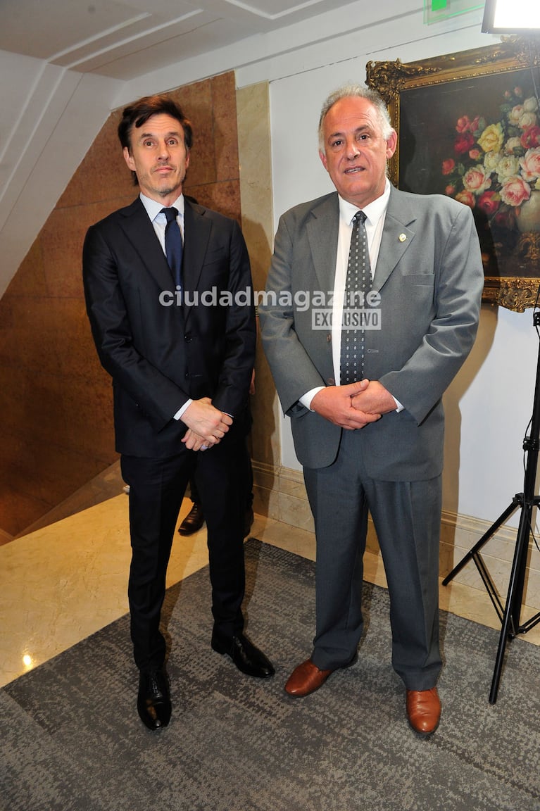 Roberto García Moritán en la cena anual "La sangre nos une" (Foto: Ramiro Souto).