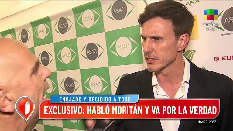 Roberto García Moritán habló con Intrusos.