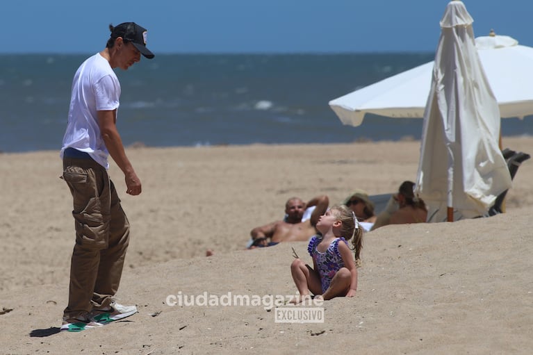 Roberto García Moritán y Ana en Punta del Este.