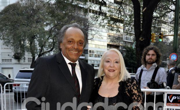 Roberto Giordano y su mujer también fueron de la partida (Foto: Jennifer Rubio). 