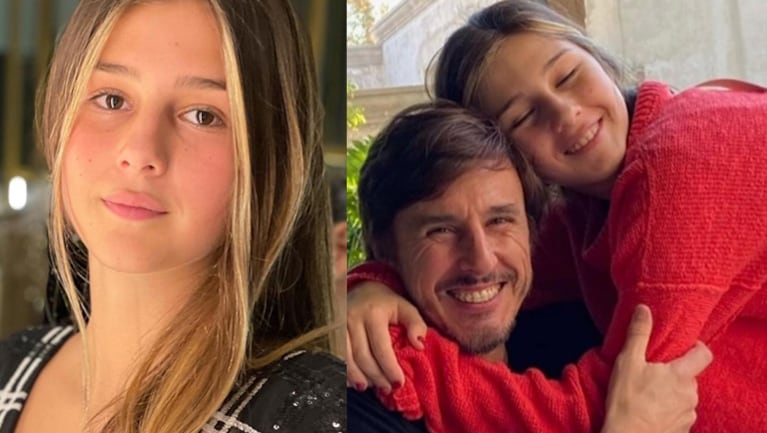 Roberto saludó a su hija Delfina por sus 15 años.