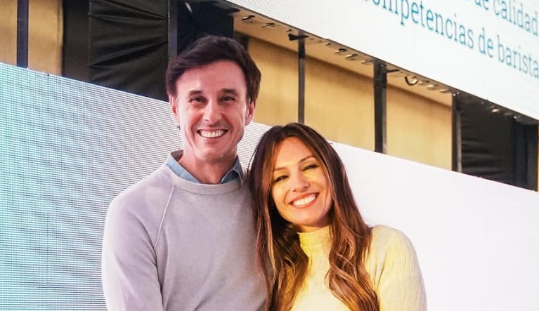 Roberto y Pampita, separados.