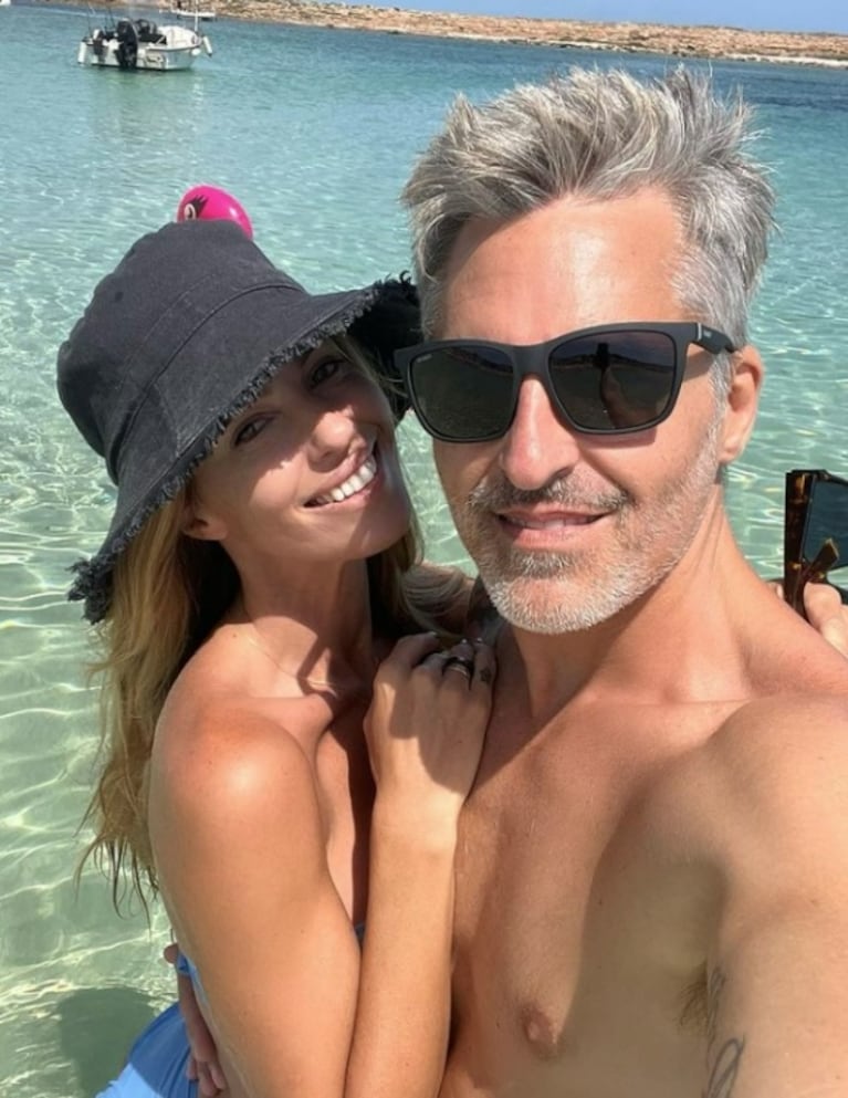 Rocío Guirao Díaz compartió románticas fotos desde Ibiza con Nicolás Paladini