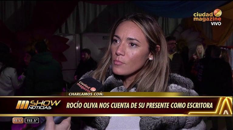 Rocío Oliva habló con Mshow.