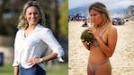 Rocío viajó a Brasil y lució su lomazo en la playa.