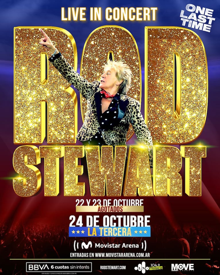 Rod Stewart anunció una tercera fecha en el Movistar Arena: entradas, precios, cuándo y dónde comprarlas