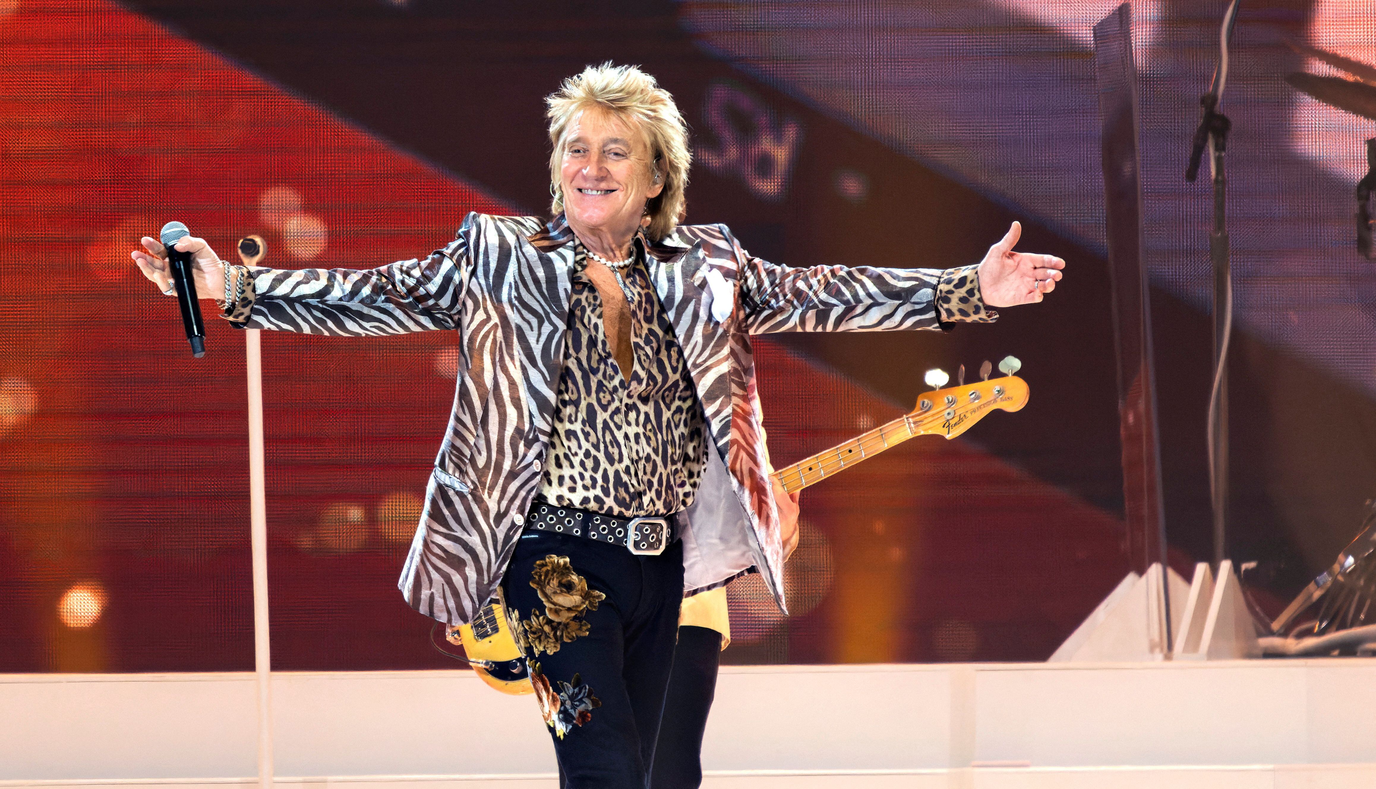 Rod Stewart llega con su gira "One Last Time". (Foto: Torben Christensen/Reuters)