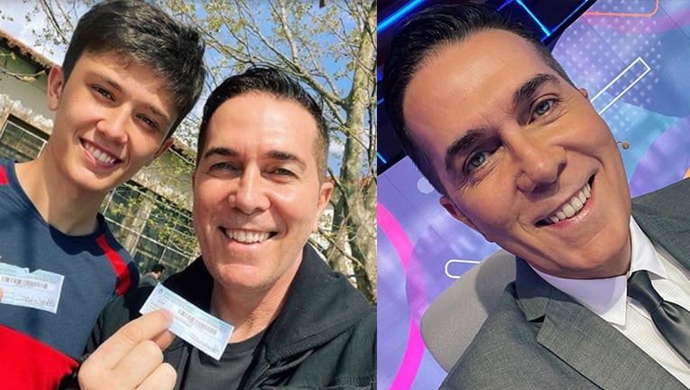 Rodolfo Barili compartió su emoción por la primera votación de su hijo.