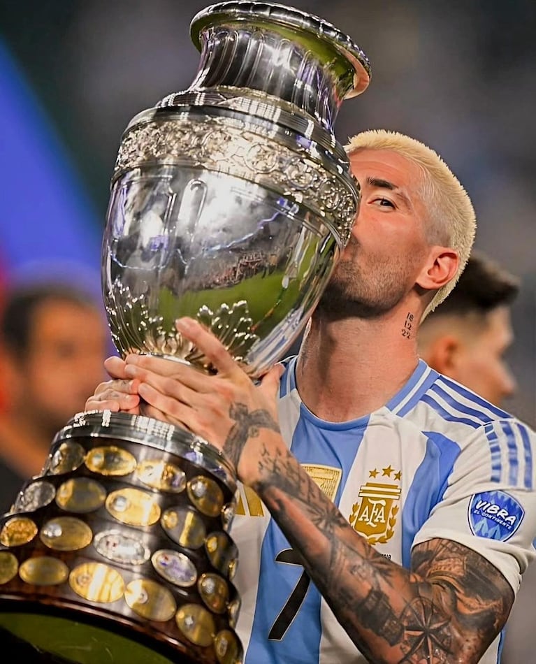 Rodrigo De Paul disfrutó de sus vacaciones en la Argentina tras ser bicampeón de América. (Foto: rodridepaul/IG)