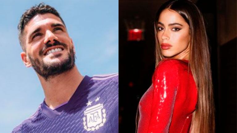 Rodrigo de Paul le dedicó a Tini Stoessel un tremendo mensaje de amor