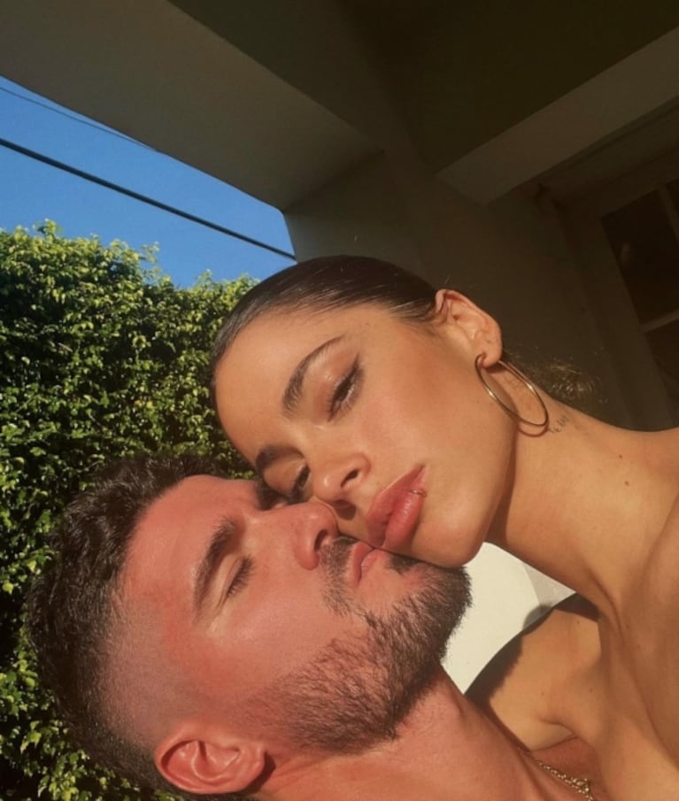 Rodrigo de Paul publicó una postal romántica con Tini Stoessel y ella reaccionó