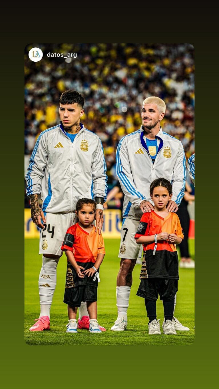 Rodrigo de Paul y Enzo Pérez