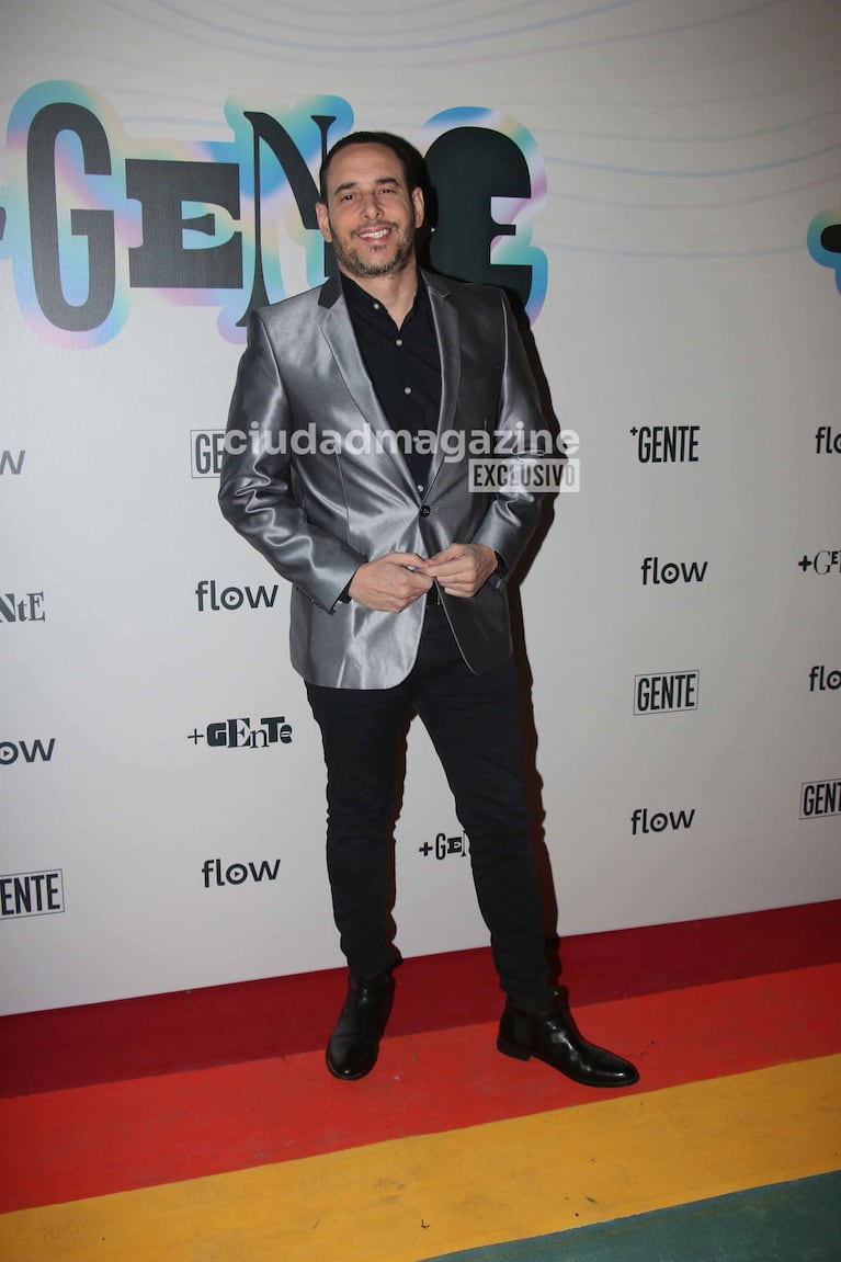 Rodrigo Lussich en la fiesta de pride de Gente (Foto: Movilpress).