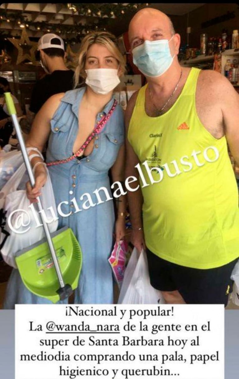 Rodrigo Lussich, filoso por la foto de Wanda Nara en un super: "Prefiero esta honestidad brutal al Photoshop"