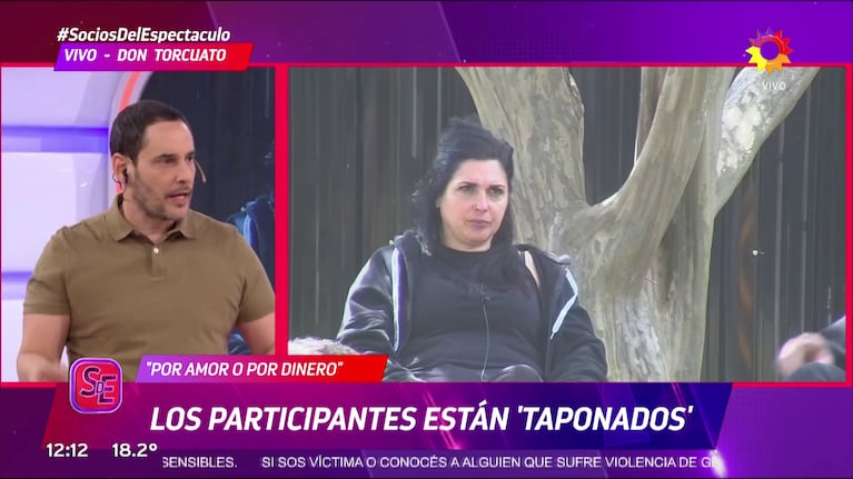 Rodrigo Lussich habló de Samanta de Por Amor o Por Dinero.